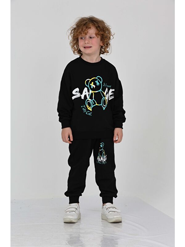 Toontoykids Erkek Çocuk Savage Baskılı Eşofman Takım