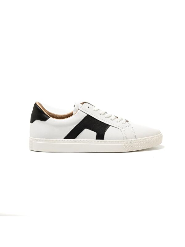 John May Erkek Sneaker ( Günlük) RC-25Y-088-MSANTO Beyaz-Siyah