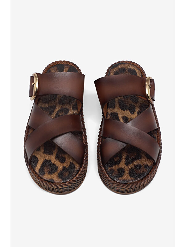 Tonny Black Siyah Tonny Black Poli Taban Kadın Rahat Dolgu Çapraz Bantlı Terlik