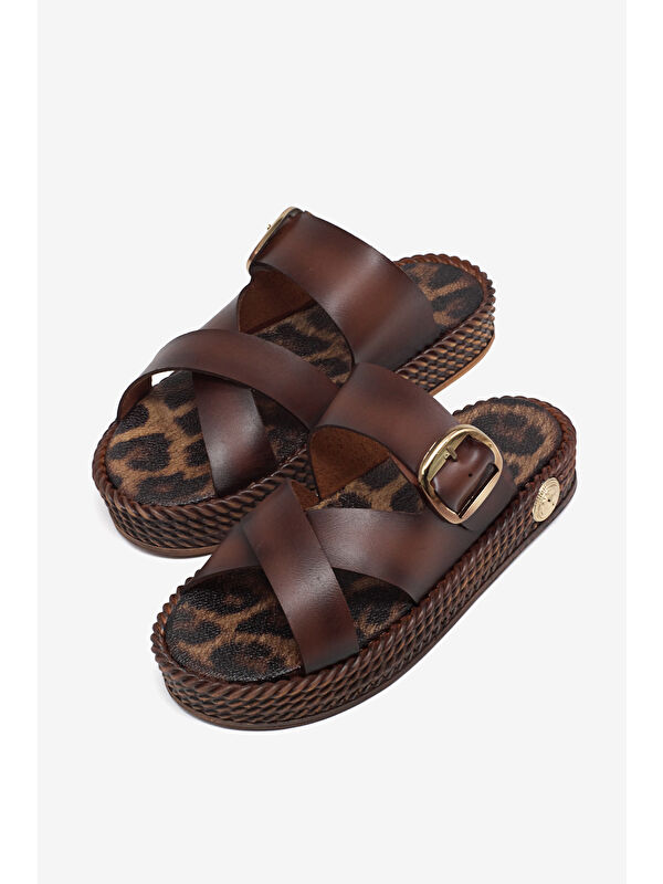 Tonny Black Siyah Tonny Black Poli Taban Kadın Rahat Dolgu Çapraz Bantlı Terlik