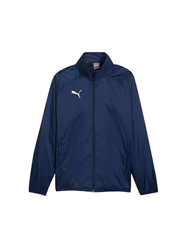 Puma Teamgoal All Weather Jacket Erkek Futbol Antrenman Yağmurluk 65903806 Lacivert