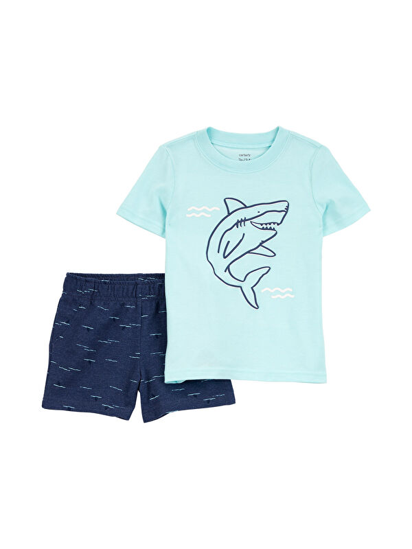 Carter's Erkek Bebek Şort Tişört Set