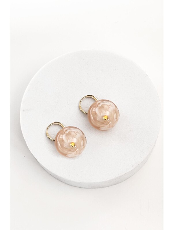 New Obsessions 20mm Büyük Boncuklu Küpe