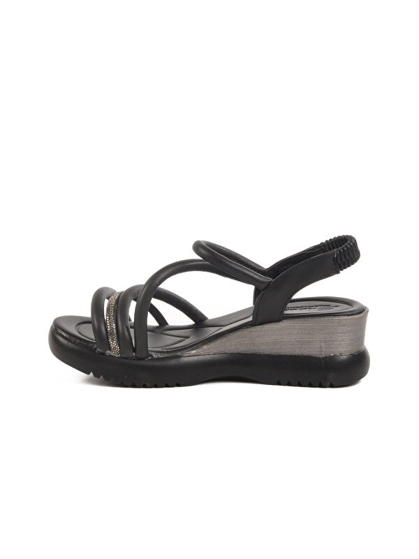 Ayakmod Bej Ayakmod Topuklu Kadın Sandalet T-004 Z