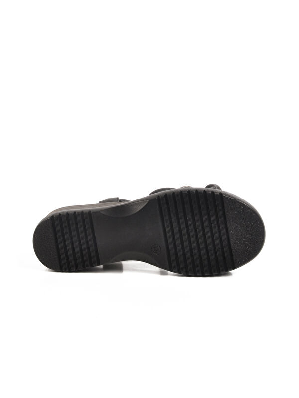 Ayakmod Bej Ayakmod Topuklu Kadın Sandalet T-004 Z