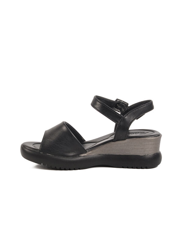 Ayakmod Bej Ayakmod Topuklu Kadın Sandalet T-003 Z