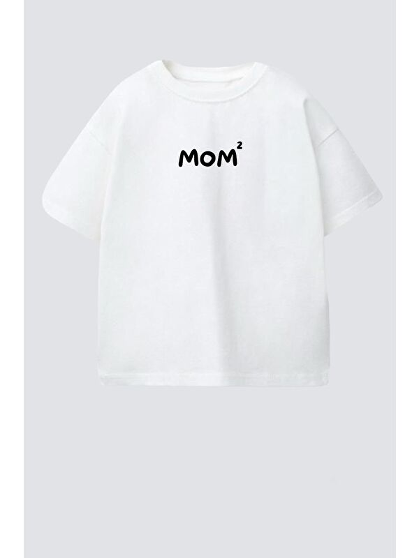 Monila Unisex Bisiklet Yaka Baskılı Tshirt