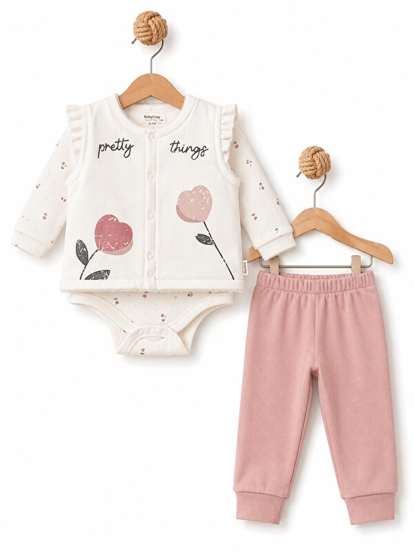 BabyCosy Organic  Bebek 3’lü Takım