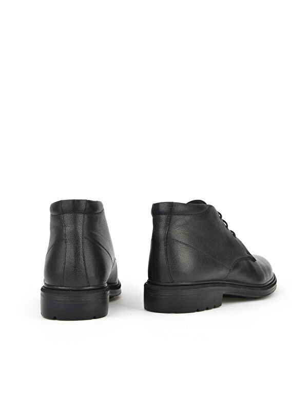 Erkek Hakiki Deri Bot 15319Z7074 Siyah - Görsel 4