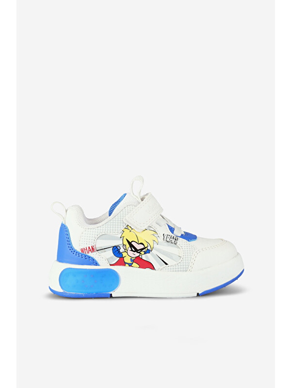 Vicco Boyko Işıklı Erkek Bebek Beyaz Sneaker