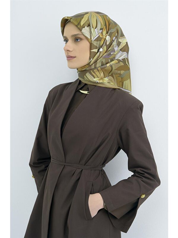 ARMİNE Saf İpek Twill Eşarp 9500D 50
