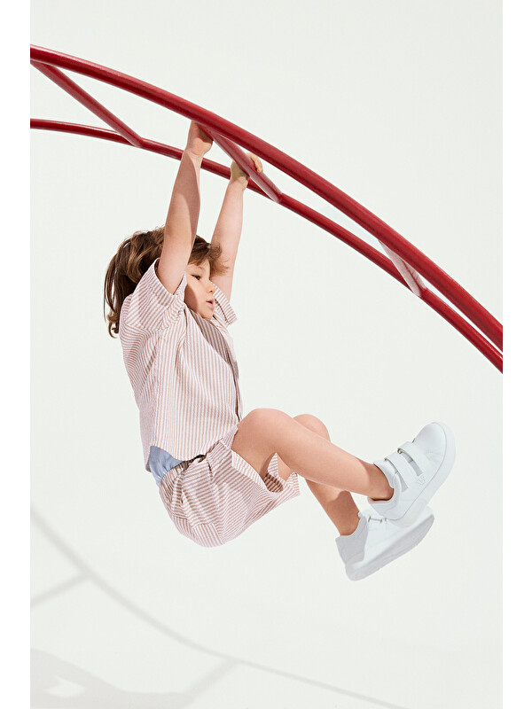 Vicco Oyo II Işıklı Unisex Bebek Beyaz Sneaker