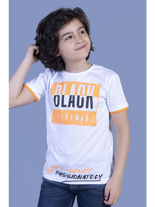 Toontoykids Erkek Çocuk Baskılı Tişört