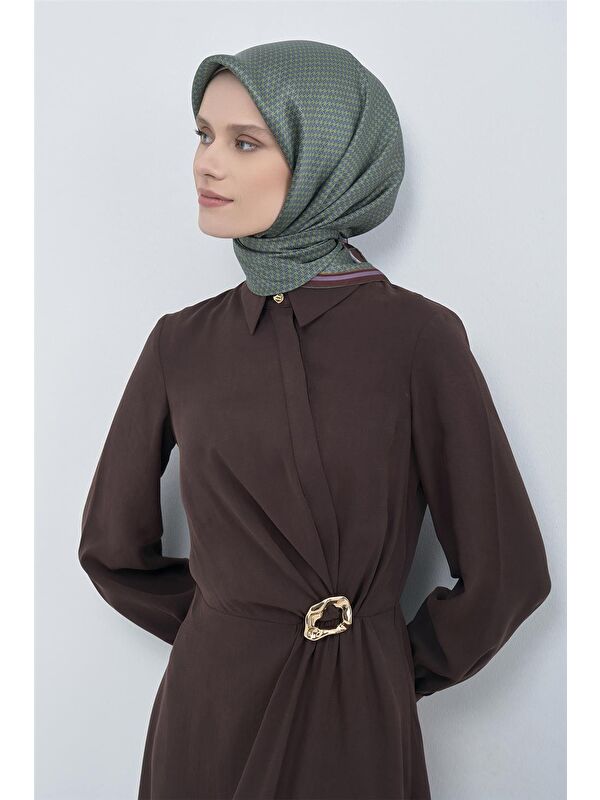ARMİNE Saf İpek Twill Eşarp 9528D 55