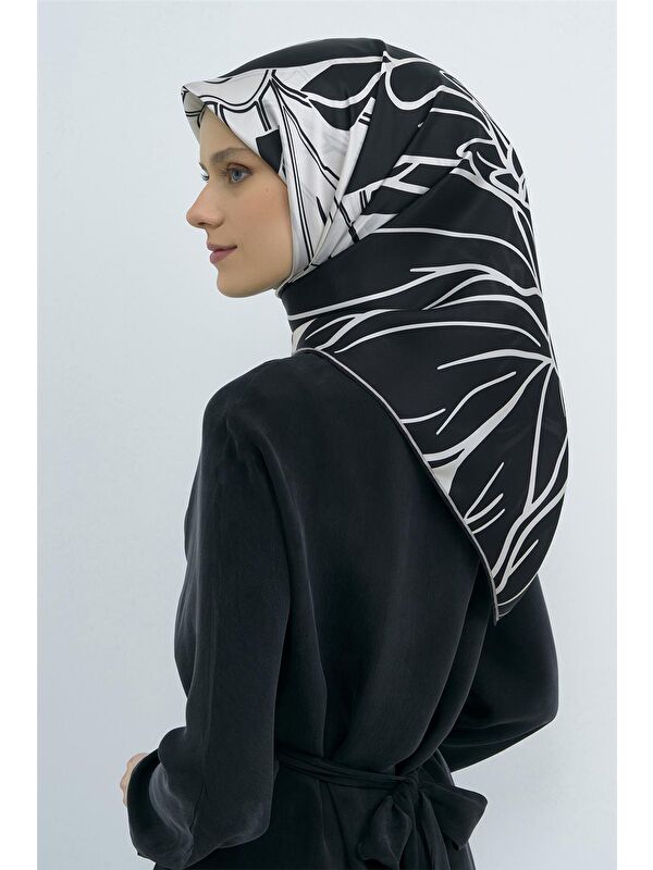 ARMİNE Saf İpek Twill Eşarp 9553D 86