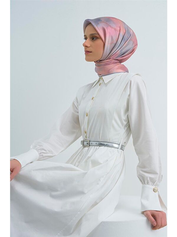 ARMİNE Saf İpek Twill Eşarp 9501D 81