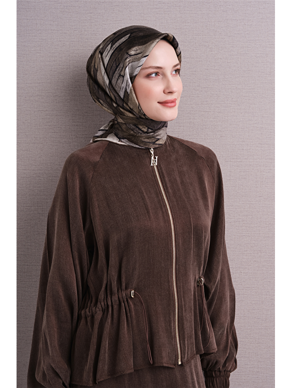 ARMİNE Saf İpek Twill Eşarp 9612D 04