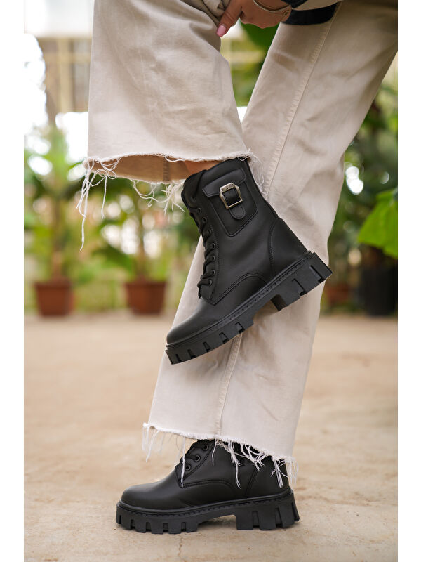 Katiya Soğuk Geçirmez Kadın Günlük Ortopedik Kışlık Bot - Görsel 6