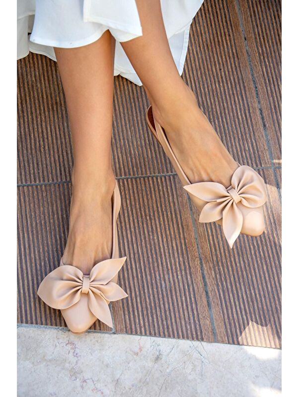 Fox Shoes Siyah Fox Shoes Babet Kadın H726809009