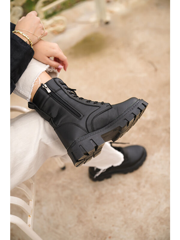 Darina Soğuk Geçirmez Kadın Günlük Ortopedik Kışlık Bot - Görsel 5