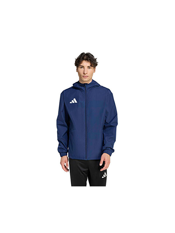 Adidas Ent26 Aw Jkt Erkek Futbol Antrenman Yağmurluk JZ9102 Lacivert