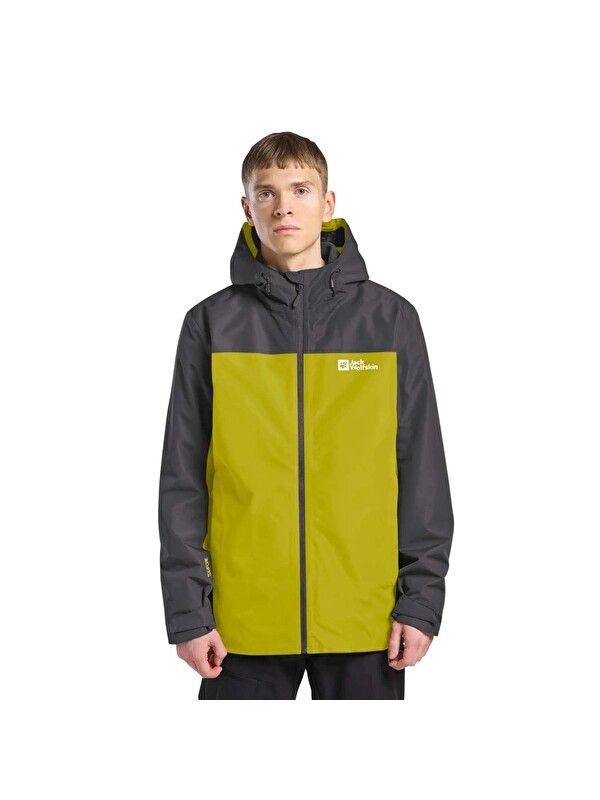Jack Wolfskin Taubenberg 3in1 Erkek Sarı Outdoor Mont