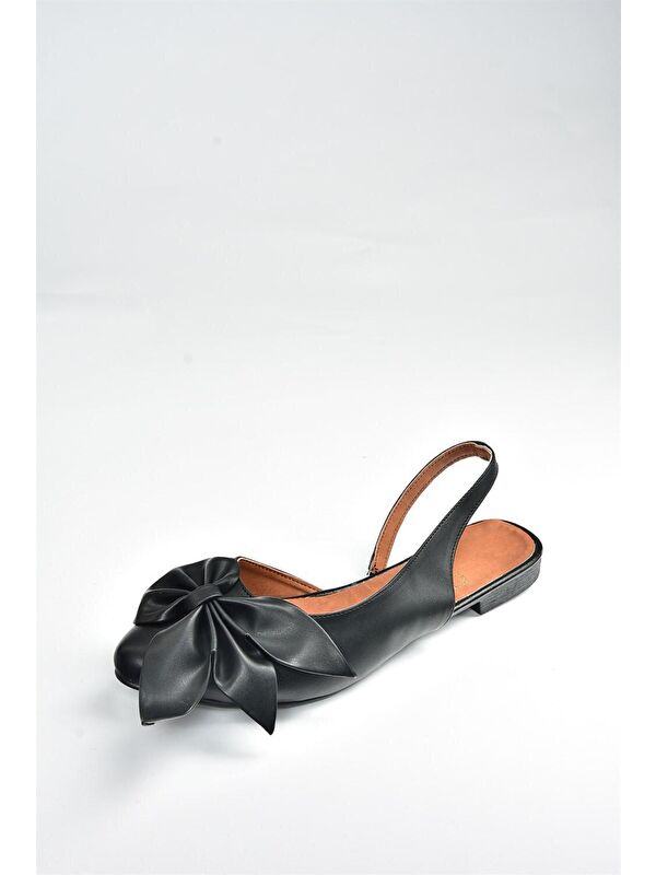 Fox Shoes Siyah Fox Shoes Babet Kadın H726809009