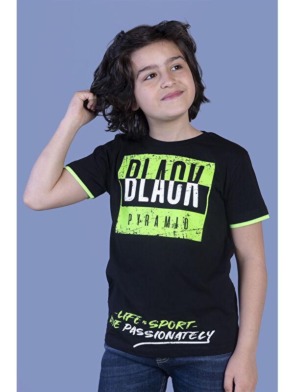 Toontoykids Erkek Çocuk Baskılı Tişört