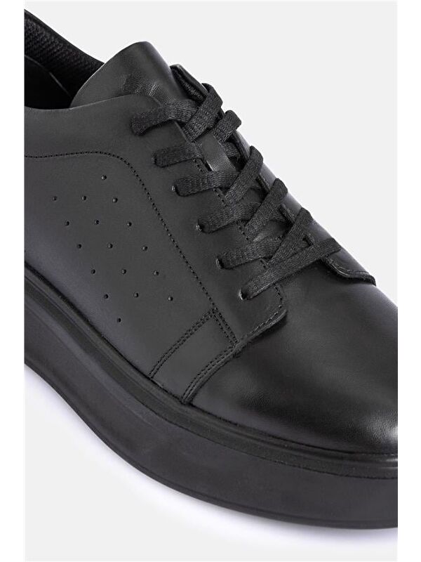 Siyah Sneakers Ayakkabı - Görsel 4
