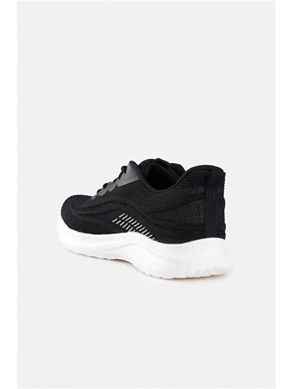 Siyah Sneakers Ayakkabı - Görsel 4