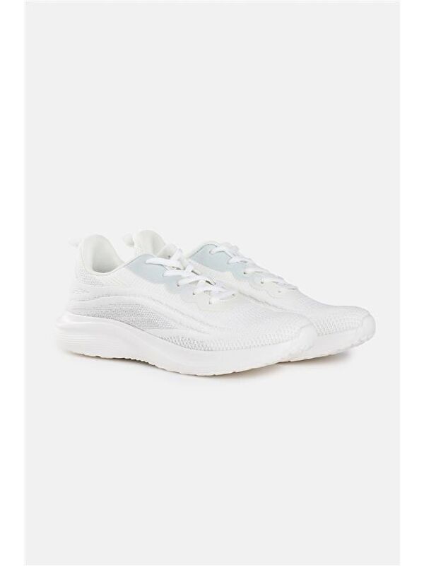 Beyaz Sneakers Ayakkabı - Görsel 2