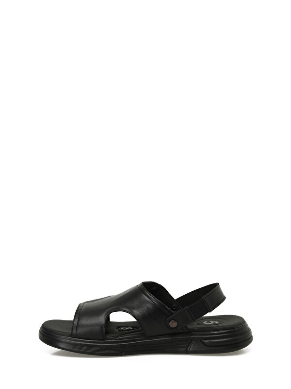 107453.M 5FX Siyah Erkek Sandalet - Görsel 4