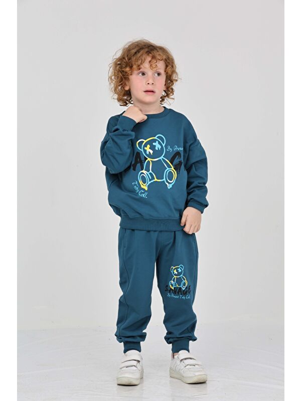 Toontoykids Erkek Çocuk Savage Baskılı Eşofman Takım