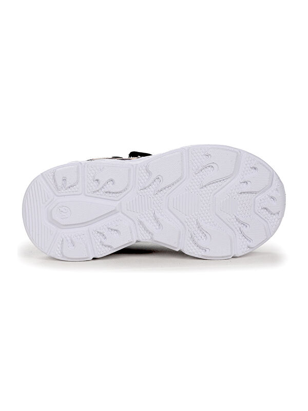 Teno Leopar Desenli Cırtlı Işıklı Kız Bebek Spor Ayakkabı - Görsel 6