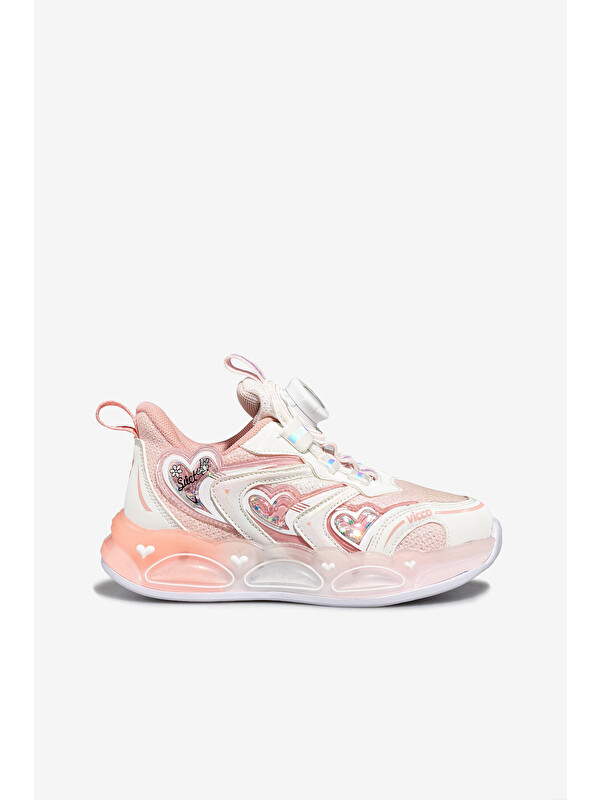Vicco Benetti Işıklı Kız Okul Öncesi Pembe Sneaker