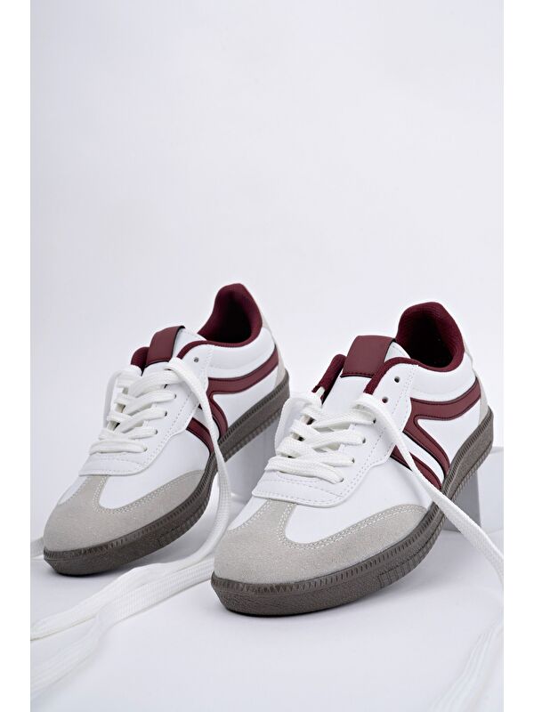 GARCİA Unisex Ortopedik Günlük Bağcıklı Yürüyüş Koşu Sneaker Spor Ayakkabı - Görsel 7