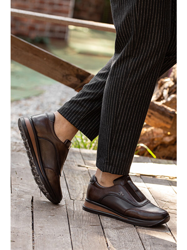 D0643 Günlük Ortopedik Erkek Klasik Ayakkabı - Görsel 3