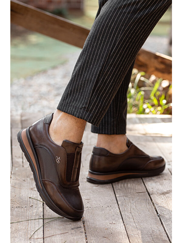 D0643 Günlük Ortopedik Erkek Klasik Ayakkabı - Görsel 4