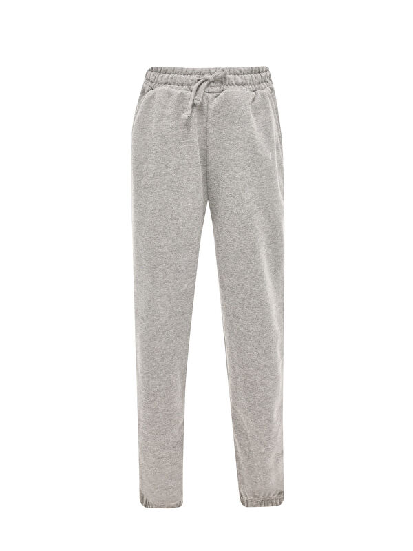 Kinetix KU 23JAYLA KDS06 5PR GRI MELANJ Unisex Çocuk Eşofman Altı