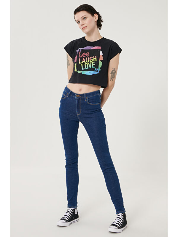 Lee Scarlett High Skinny Fit Denim Esnek Jean Jean Pantolon