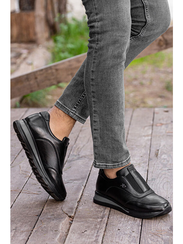 D0643 Günlük Ortopedik Erkek Klasik Ayakkabı - Görsel 3