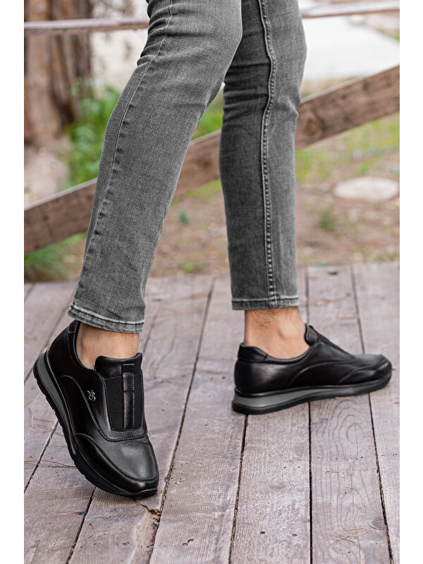 D0643 Günlük Ortopedik Erkek Klasik Ayakkabı - Görsel 4