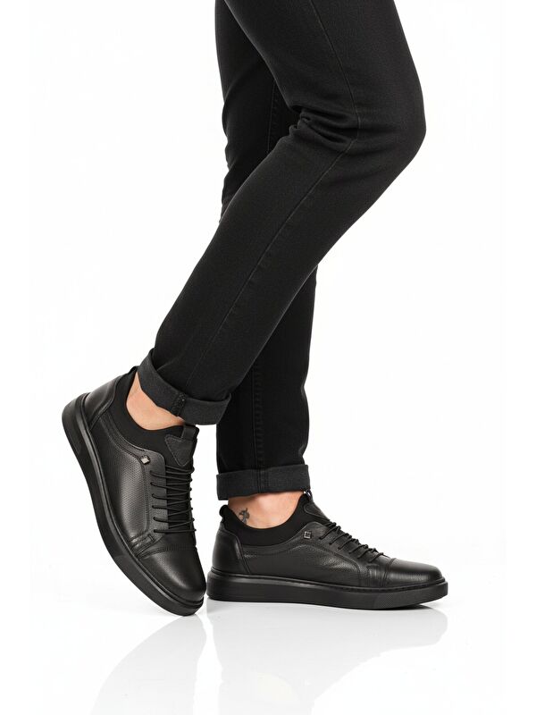 Ayakmod Kum Ayakmod Nubuk Hakiki Deri Ortopedik Erkek Casual Ayakkabı 818 M