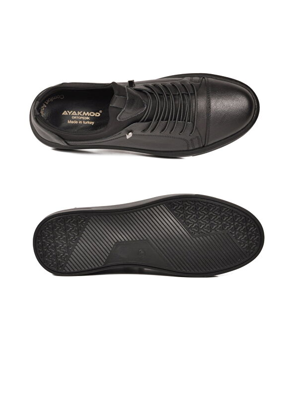 Ayakmod Kum Ayakmod Nubuk Hakiki Deri Ortopedik Erkek Casual Ayakkabı 818 M