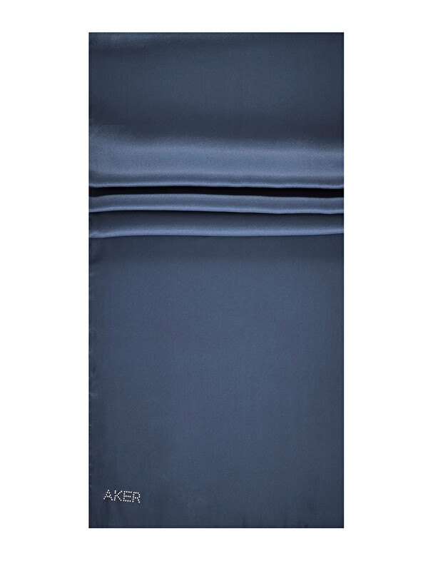 AKER Mavi 75X190 CM Kristal Şal