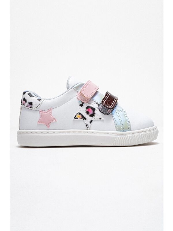 Kız Çocuk Beyaz Sneaker Ayakkabı - Görsel 5