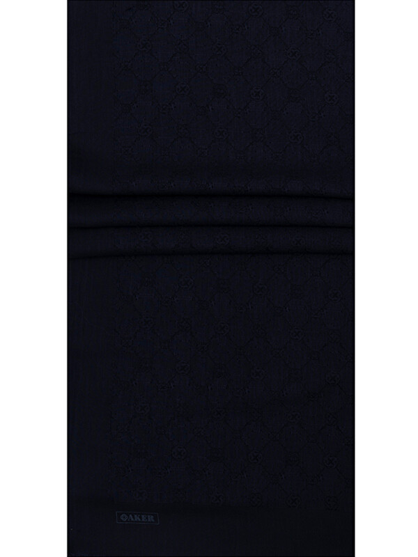 AKER Lacivert 70X190 CM Koza Şal