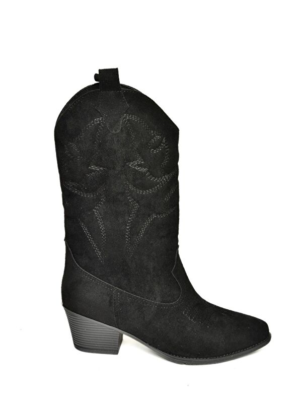 T8200887 Siyah Kadın Çizme - Görsel 4