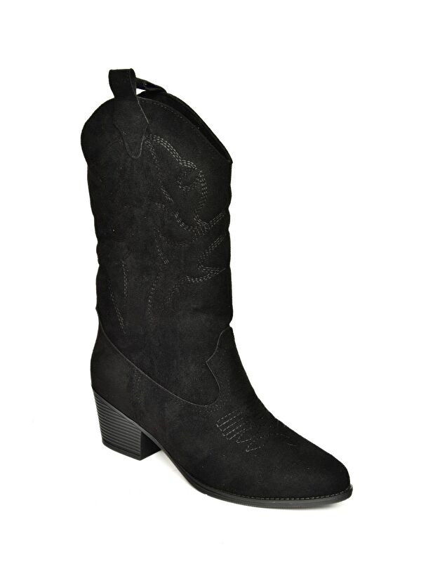 T8200887 Siyah Kadın Çizme - Görsel 5