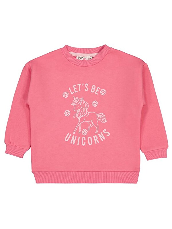 Civil Girls Baskılı 2-5 Yaş Sweatshirt